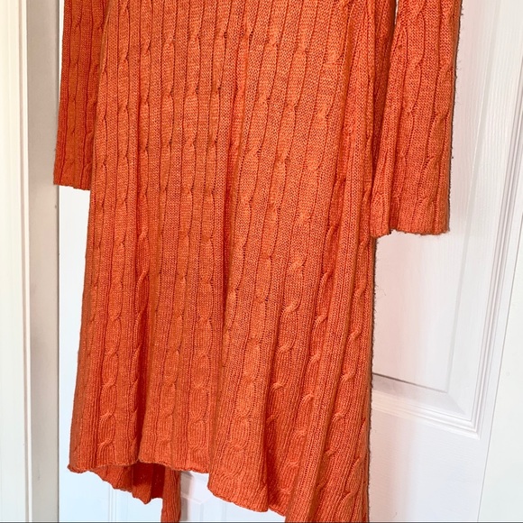 Ann Taylor Loft duster cardigan Sz Small Petite - Picture 4 of 7